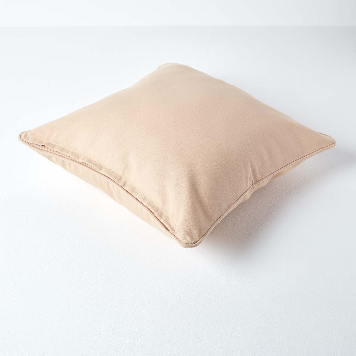 KISSENHÜLLE beige 60/60 cm, 100% Baumwolle - Beige, Textil (60/60cm) - Homescapes