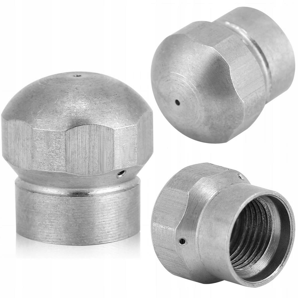 SCHLAUCH PipeJet 20M Pro - Schnellkupplung, 20 m, 250 bar, Düse 1/4", 4-Loch, austauschbar, für Hochdruckreiniger - Multicolor, Kunststoff/Metall (10/10/10cm)