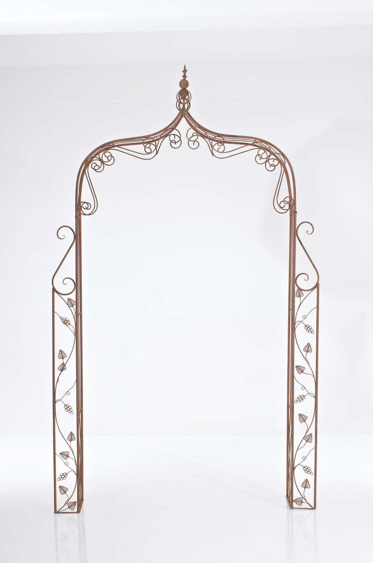 ROSENBOGEN Antigua antik braun - Braun, Metall (118/248/30cm) - TPFLiving