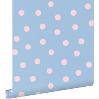 TAPETE Punkte 50 x 900 cm - Pink, Papier (50/0.1cm) - ESTAhome