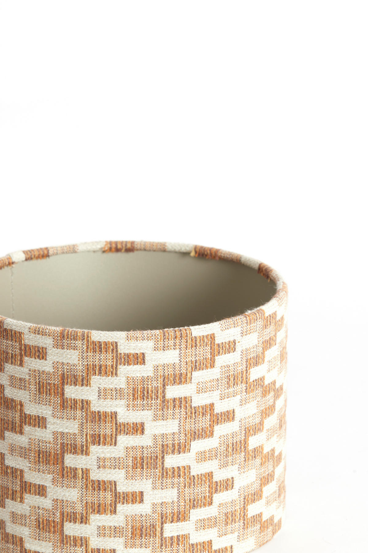 LAMPENSCHIRM Jinx Braun 20/20/15 cm - Braun, Textil (20/20/15cm) - Light & Living