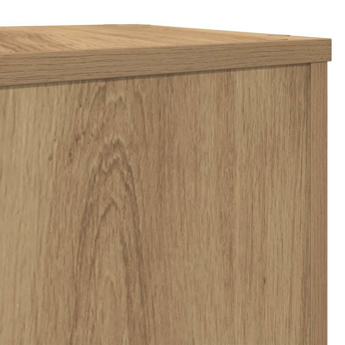 PFLANZENSTÄNDER 2er Set Artisan-Eiche 17/17/60 Cm Holzwerkstoff - Braun, Holzwerkstoff (17/60/17cm) - vidaXL