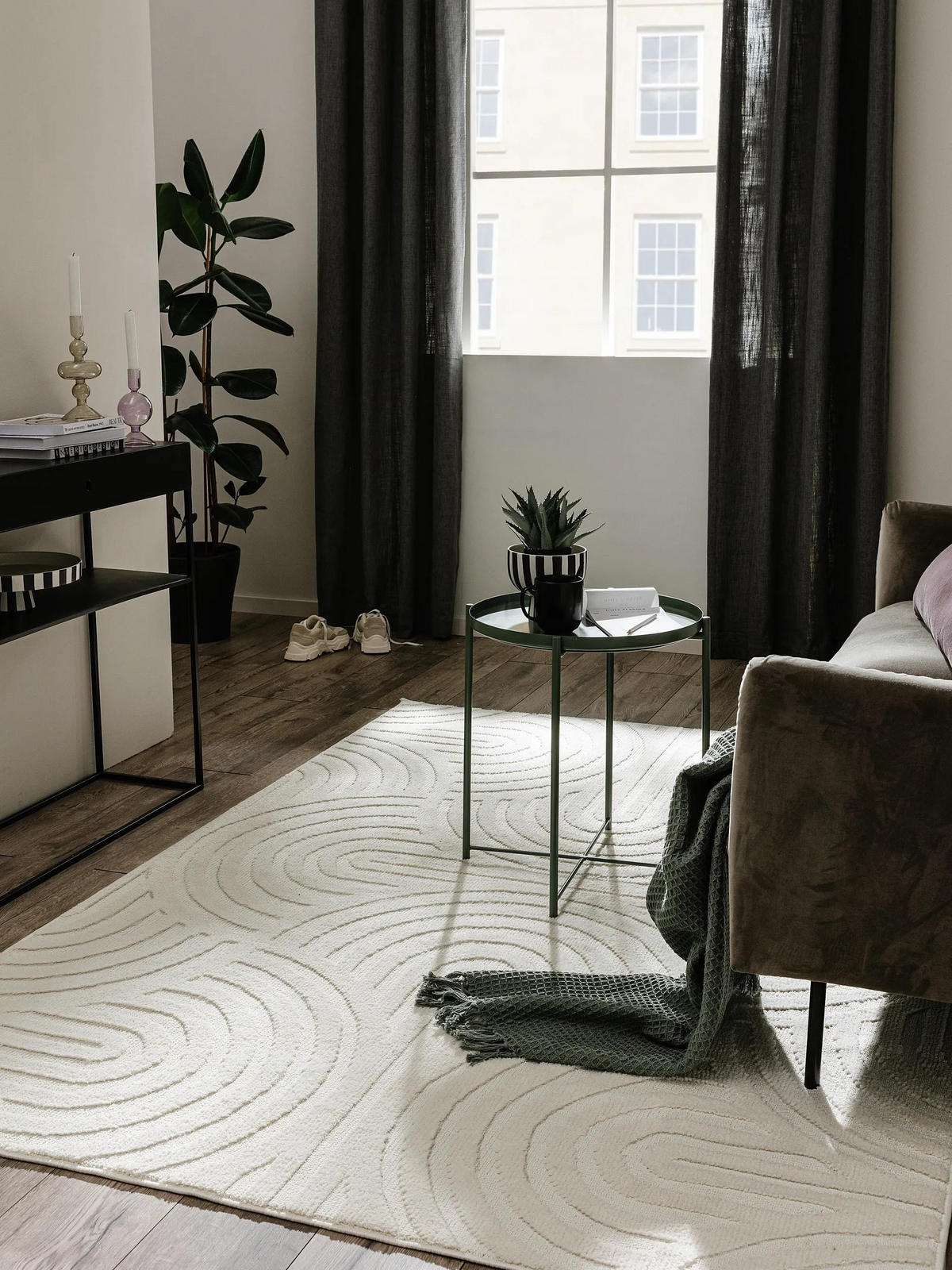 TEPIH Paloma krem boje 160x230 cm - krem, tekstil/prirodni materijali (160/230cm) - benuta Pop