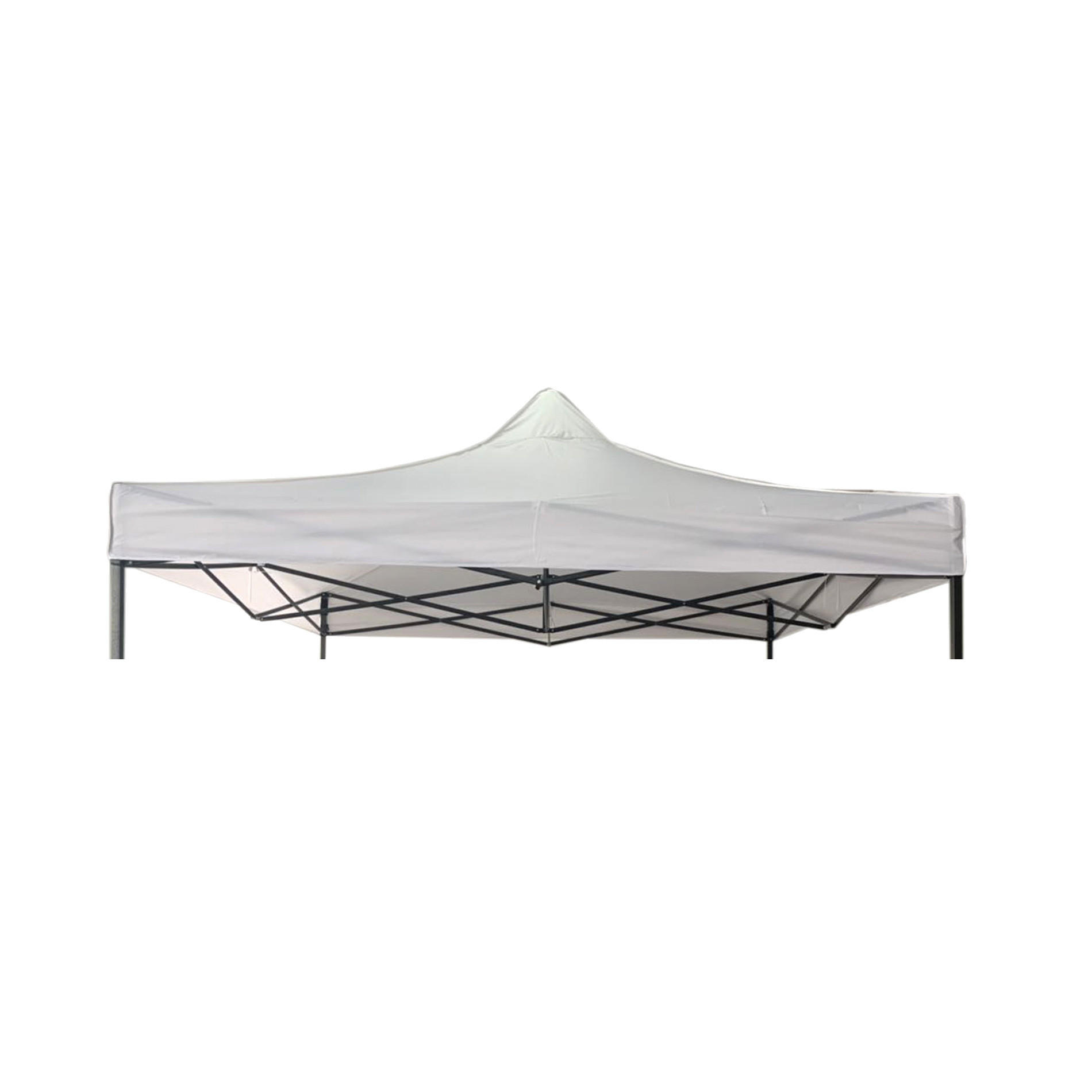 PAVILLONABDECKUNG Weiß 300/300/1 cm - Weiß, Kunststoff (300/1/300cm) - Mobili Rebecca