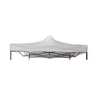 PAVILLONABDECKUNG Weiß 300/300/1 cm - Weiß, Kunststoff (300/1/300cm) - Mobili Rebecca