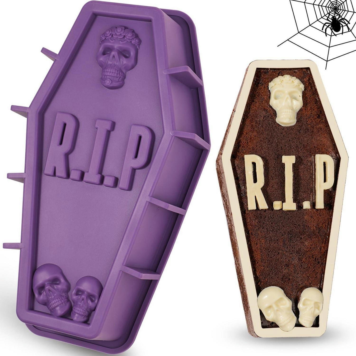 KUCHENFORM Sarg Silikon 30,5 cm Halloween - Silberfarben, Kunststoff