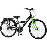 KINDERFAHRRAD Thornbike - Jungen - 24 Zoll - Rücktritt + Handbremse - 3 Gänge - Grün - Grün, Metall (61cm) - TPFSports