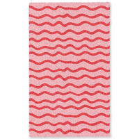 TEPPICH - Verspielt - Muster - Rot - 90x150 cm - Rot, Kunststoff/Textil (90/0.4cm) - OnlyWow