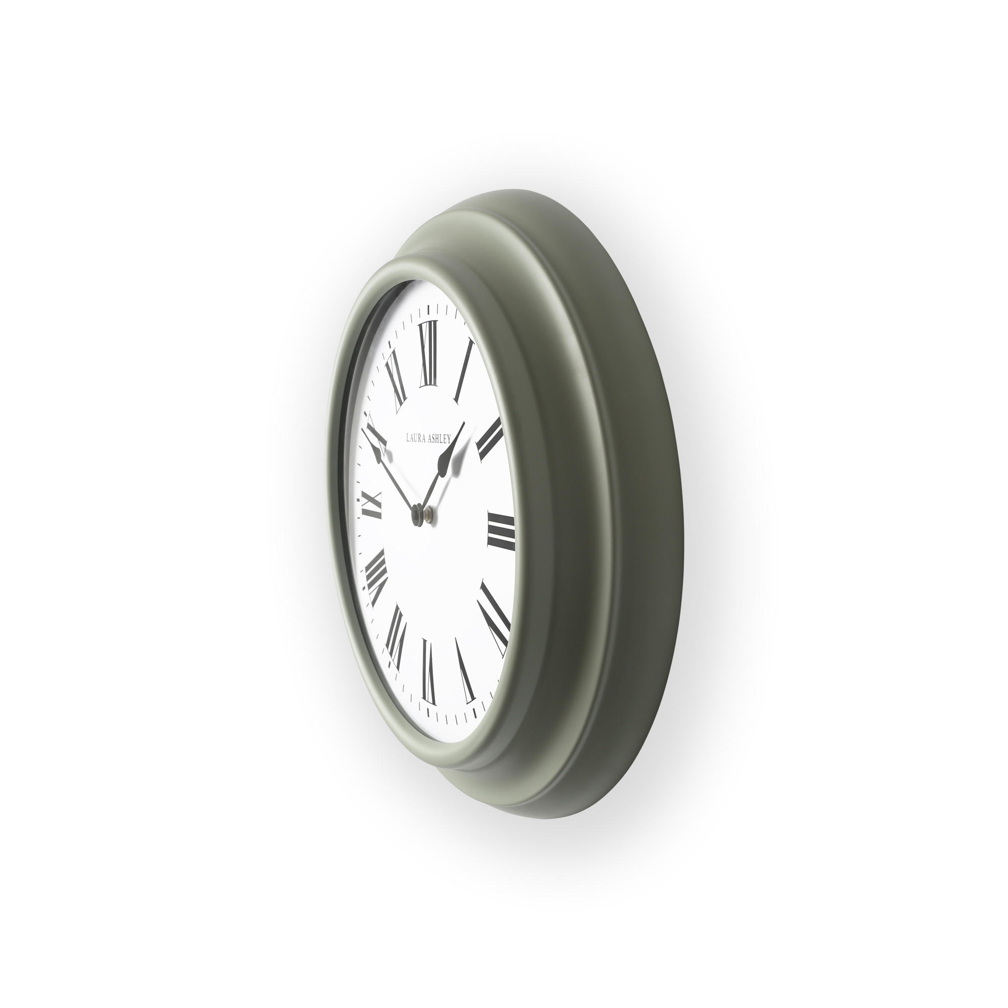 WANDUHR Brookvale Salbei Grün - Salbeigrün/Weiß, Glas/Kunststoff (46/46/6cm) - Graham & Brown