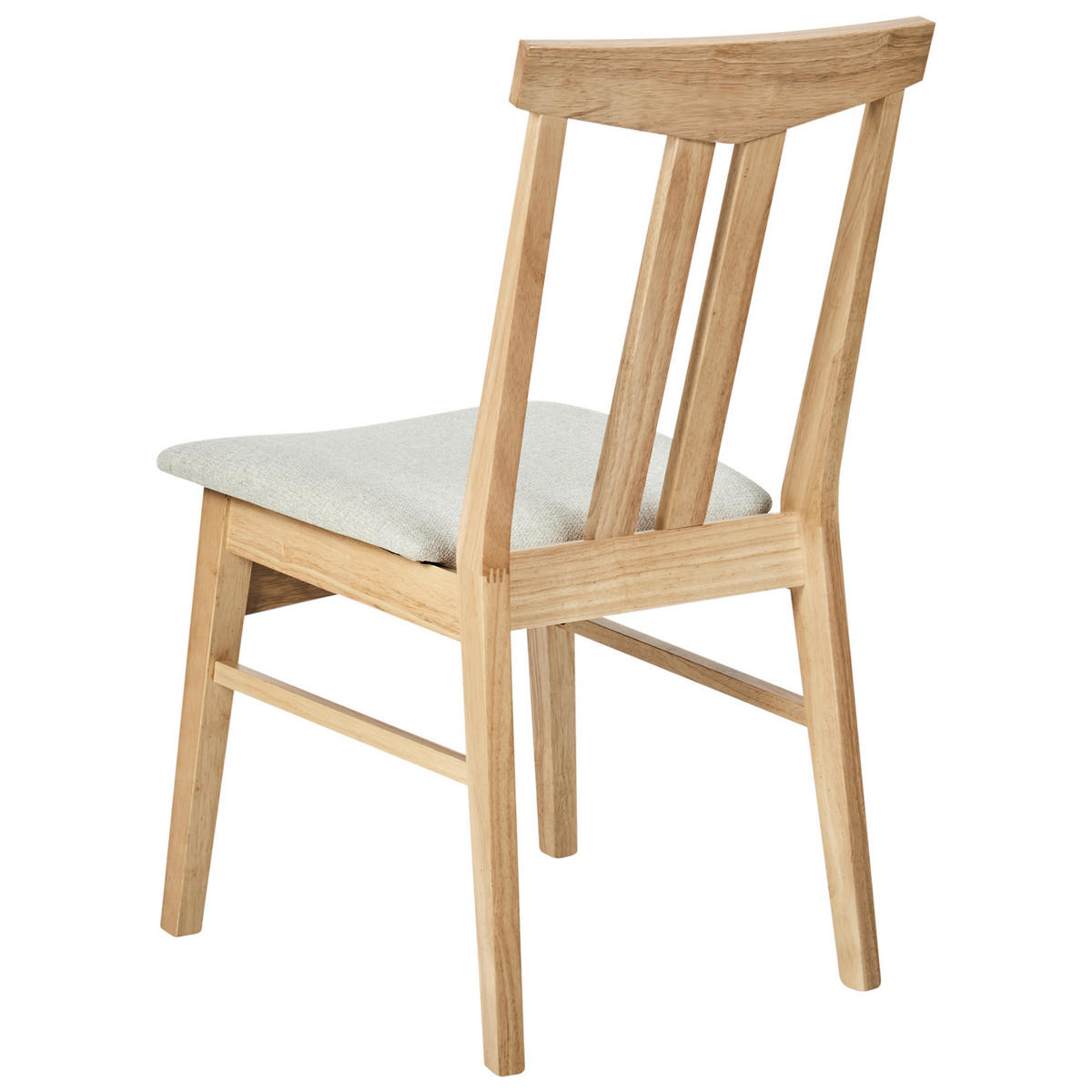 ÉTKEZŐSZÉK 2 darabos Szett Világosbézs Avalon - bézs/barna, fa (47/86/58cm) - Beliani