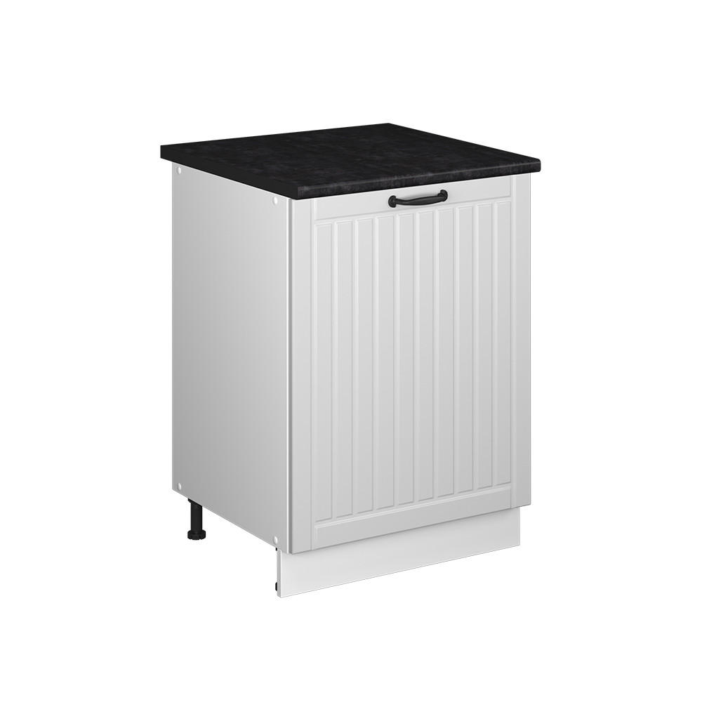 DISKBÄNKSSKÅP Fame-Line, Vitt hus på landet/Vit, 60 cm Vit, Vit 82/60/60 cm