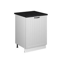 SKŘÍŇKA POD DŘEZ Fame-Line, Bílý venkovský dům/Bílá, 60 cm - bílá, kompozitní dřevo (60/82/60cm) - Vicco