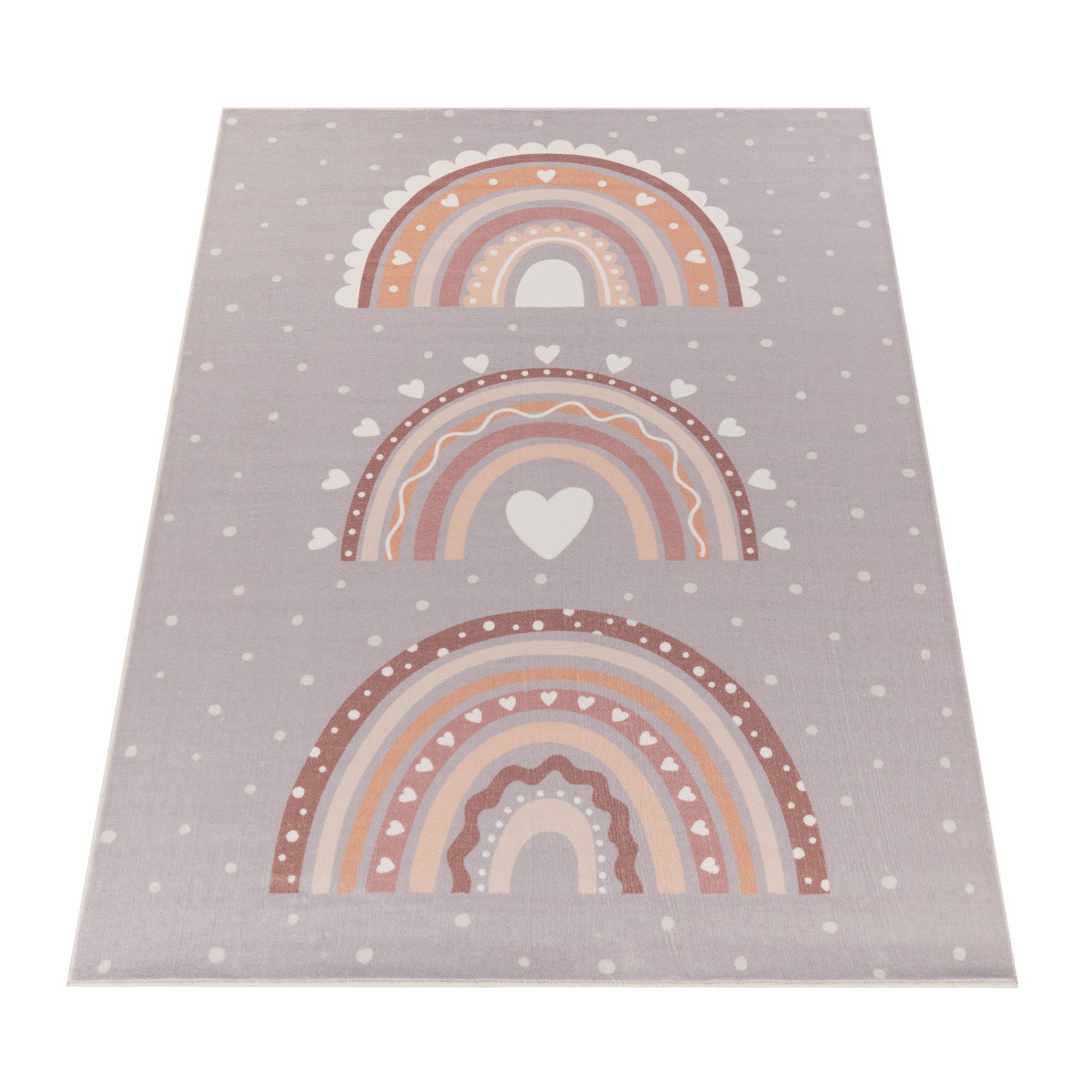 KINDERTEPPICH 160/220 cm Eliz 392 - Grau, Textil (160/220cm) - Paco Home