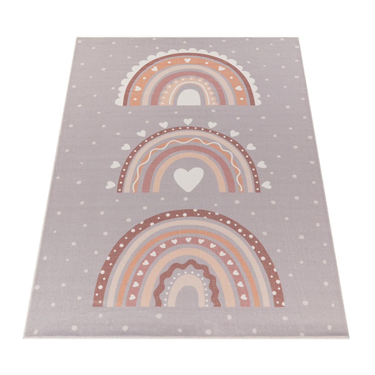 KINDERTEPPICH 160/220 cm Eliz 392 - Grau, Textil (160/220cm) - Paco Home