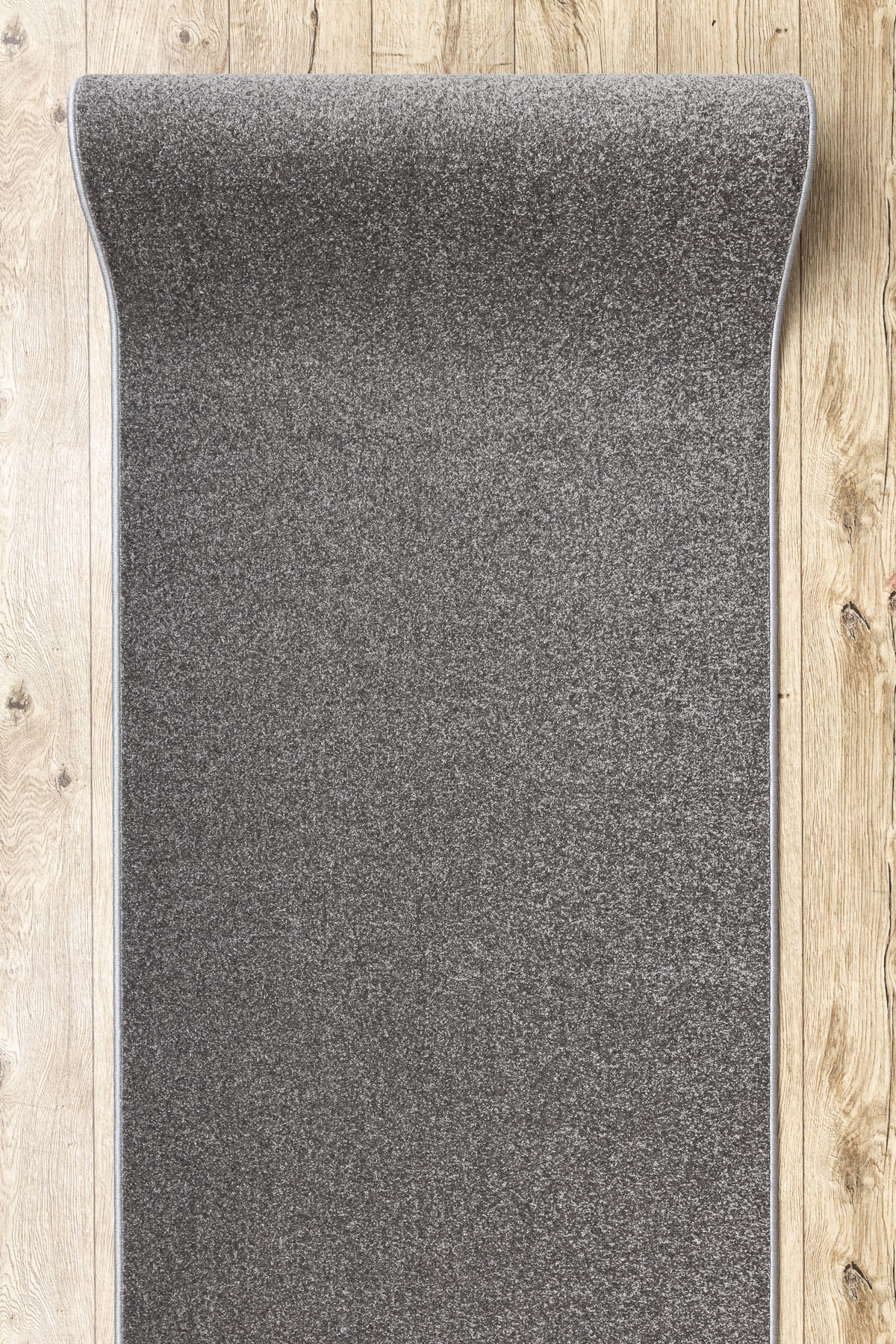LÄUFER KARMEL Glatt, 60/100 cm - Grau, Textil (60/100cm) - rugsX