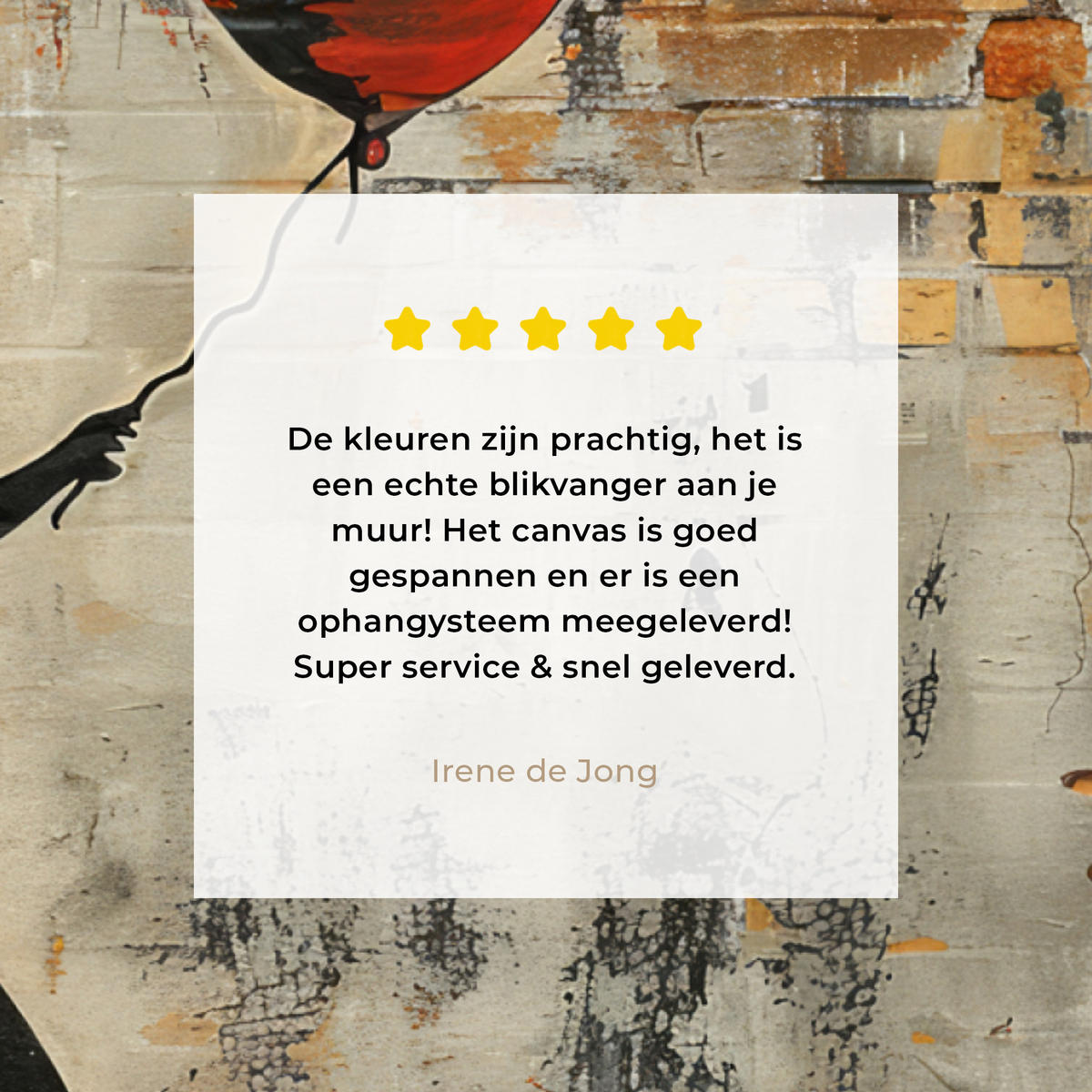 LEINWANDBILD Graffiti - Banksy - Mädchen - Straßenkunst Wandbilder 80x60 cm - Sandfarben, Textil (80/60cm) - MuchoWow