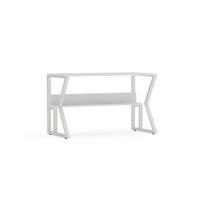 COMPUTERTISCH Wake - Weiß, Holzwerkstoff (120/60/72.8cm) - Decorotika