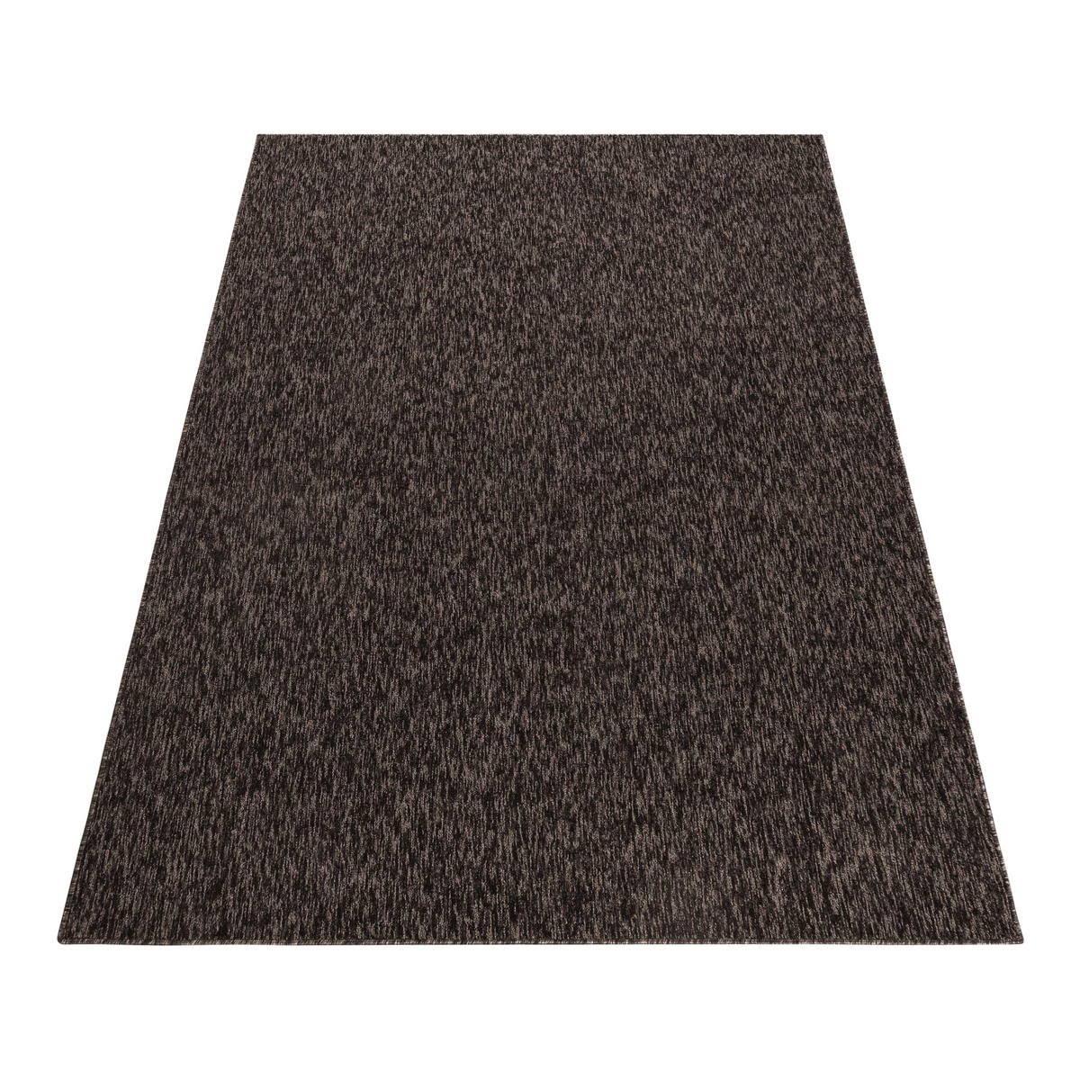 TEPPICH Kurzflor Unifarben Polypropylen saugroboter Wohnzimmer Braun Rechteckig 240x340 - Braun, Textil (240/340cm) - KADIMA DESIGN