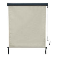 VERTIKALMARKISE Cremeweiß - Weiß, Textil (140/250/8cm) - MCW
