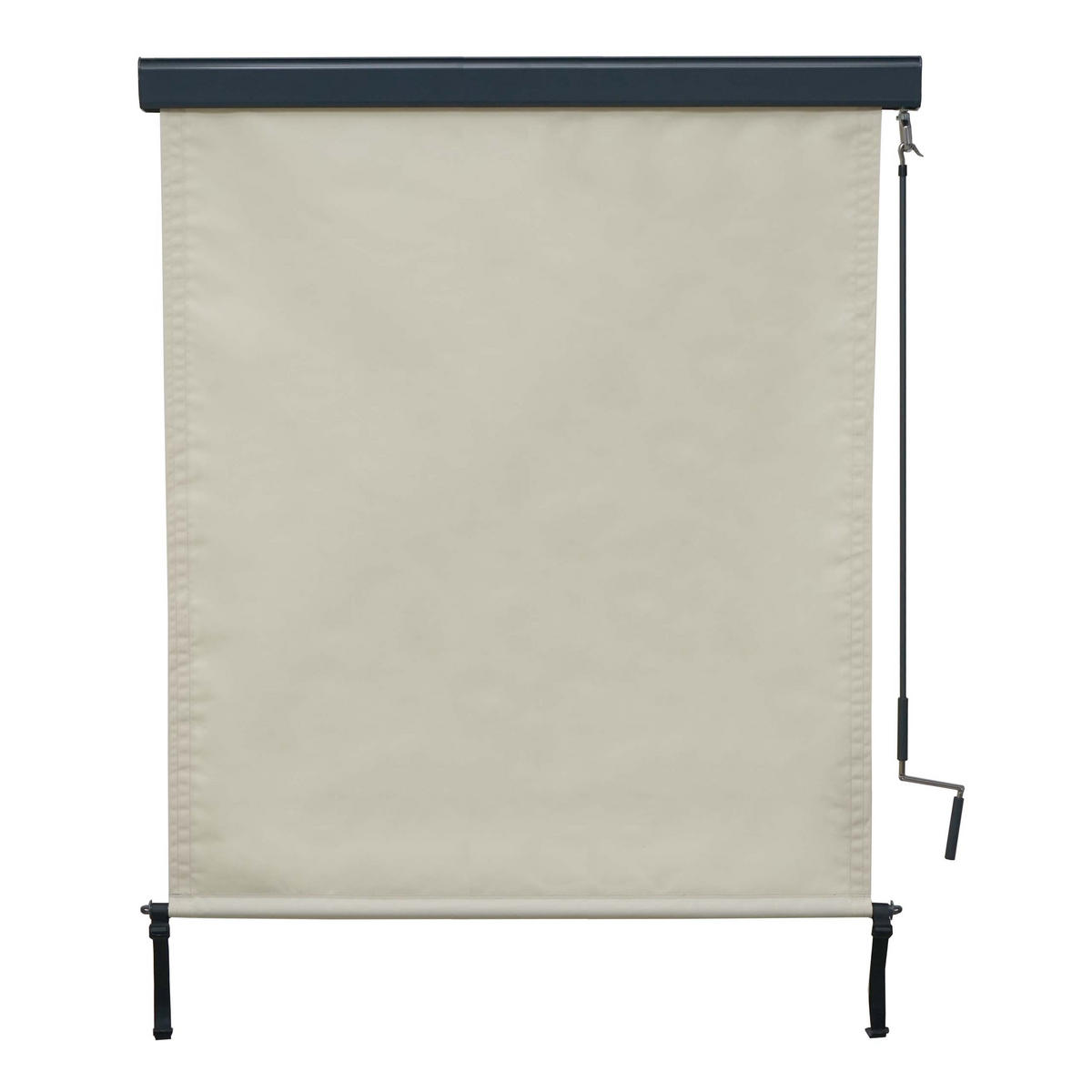 VERTIKALMARKISE Cremeweiß - Weiß, Textil (140/250/8cm) - MCW