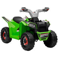 ELEKTRO-KINDERQUAD DE-06173 mit Vor- und Rückwärtsgang Grün - Grün, Kunststoff/Metall (70/41.5/48.5cm) - ComfortXL