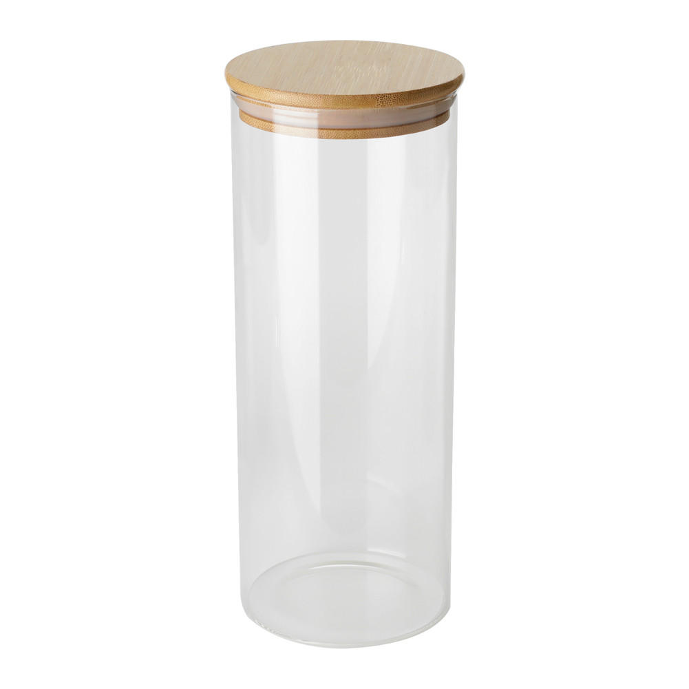 GEWÜRZGLÄSER 10er-Set Luftdicht Messlöffel Glas Bambusdeckel - Transparent/Naturfarben, Glas/Holz (6.5/12/6.5cm) - Livingandhome