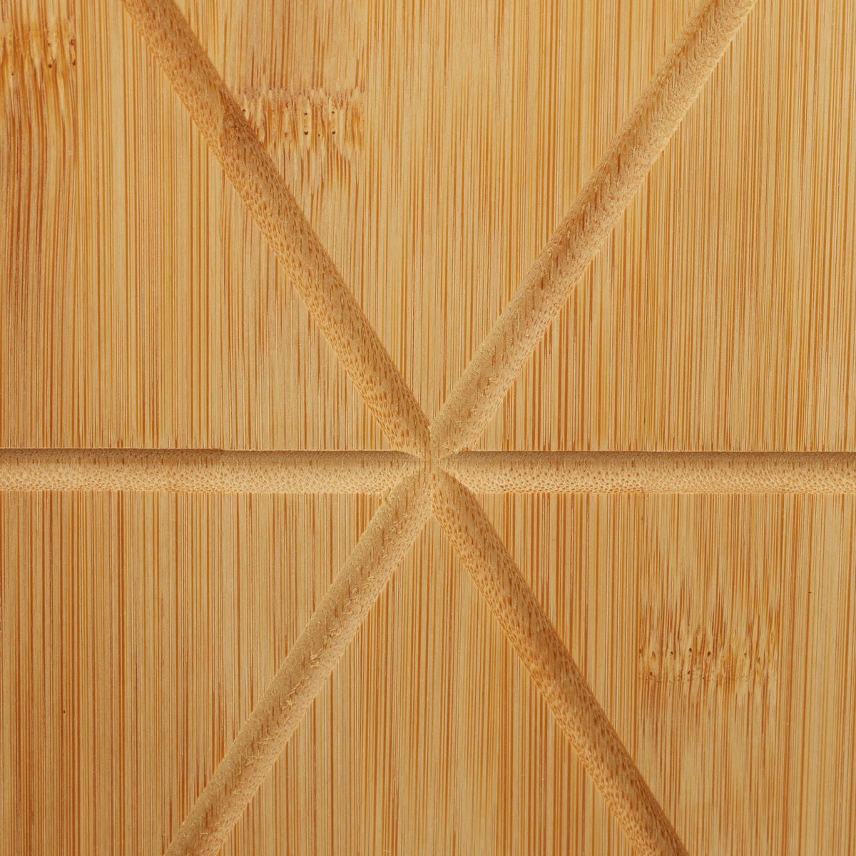 2XPIZZABRETT - Hellbraun, Holz/Papier (33/33/1.5cm) - Relaxdays