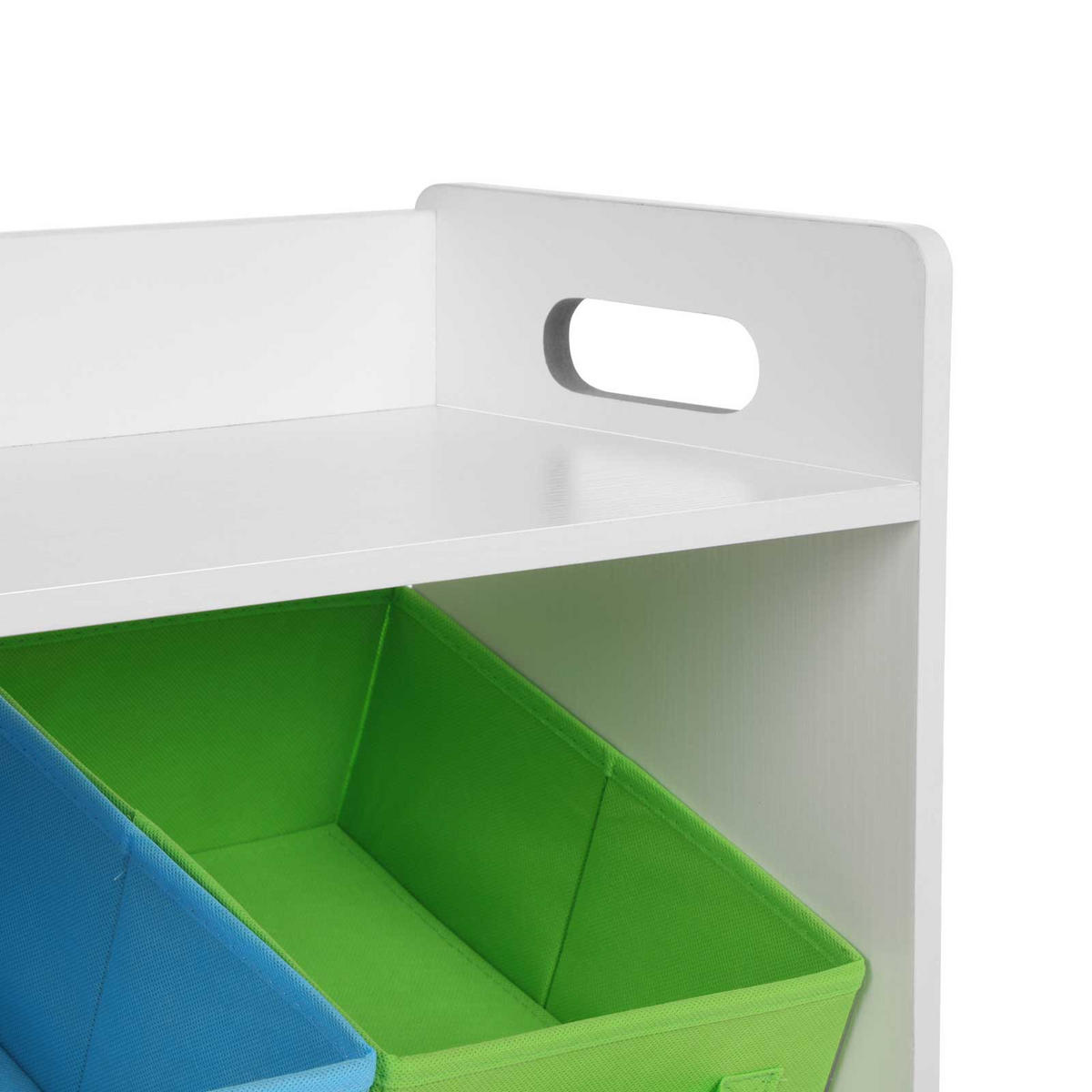 KINDERREGAL - Multicolor, Holzwerkstoff (26.5/78/86cm) - Hansiro