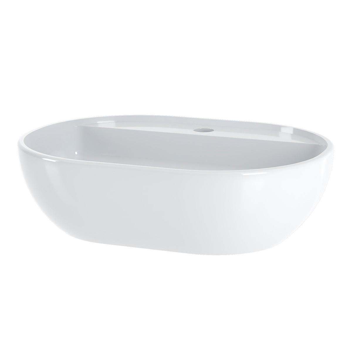 WASCHTISCH 80.6cm Siena Holz und Schwarz - Schwarz, Holzwerkstoff (80.6/52.2/46.5cm) - Petits-meubles