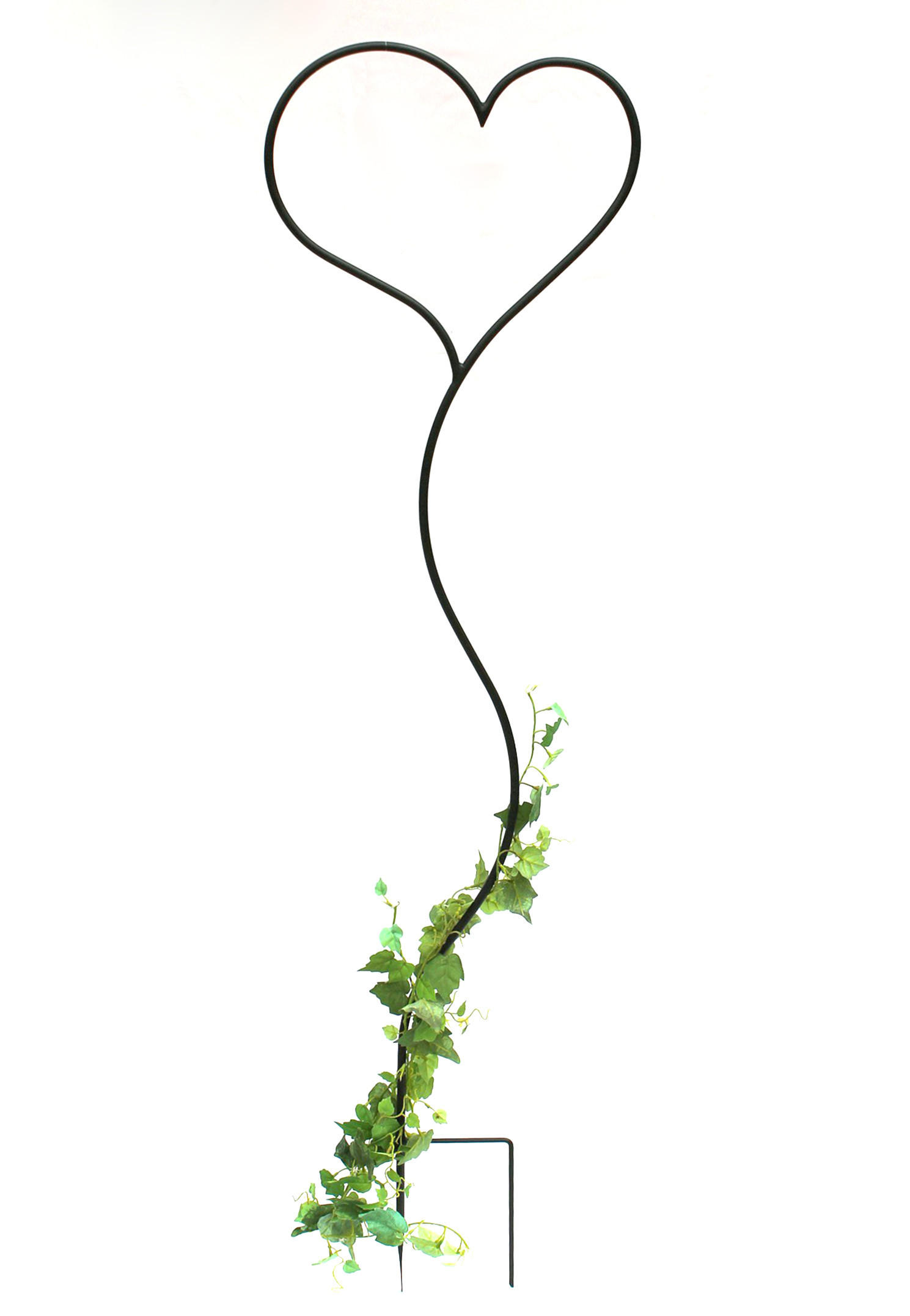 DanDiBo Rankhilfe Schwarz 38x147x1.5 cm