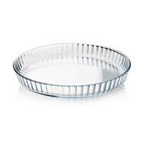 BACKFORM Modern Kitchen Transparent 28/28.5/4 cm Glas - Transparent, Glas (28.5/4/28cm) - Mondex