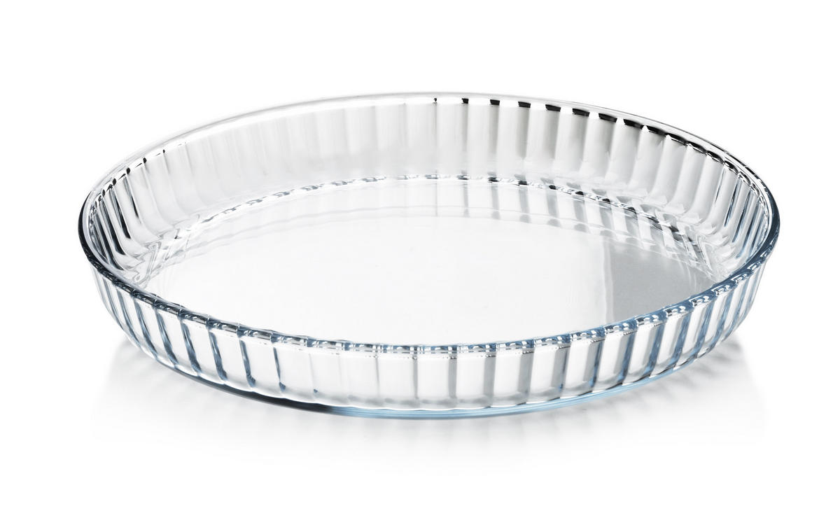 BACKFORM Modern Kitchen Transparent 28/28.5/4 cm Glas - Transparent, Glas (28.5/4/28cm) - Mondex