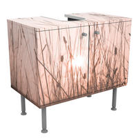 WASCHBECKENUNTERSCHRANK Ein traumhafter Sommerabend 60/55/35 cm - Beige, Holzwerkstoff (60/55cm) - Bilderwelten