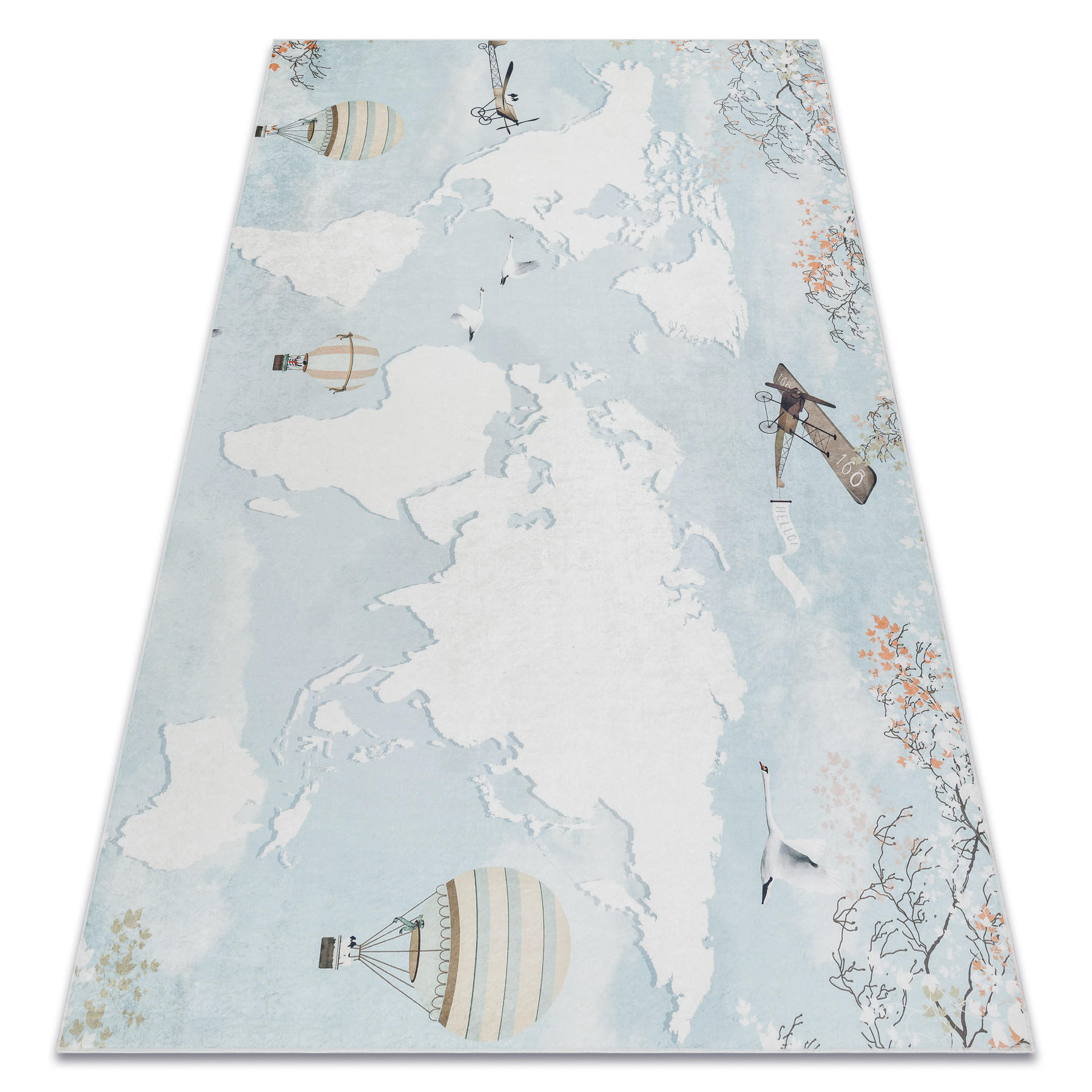 TEPPICH Bambino 140/190 cm - Blau, Textil (140/190cm) - rugsX