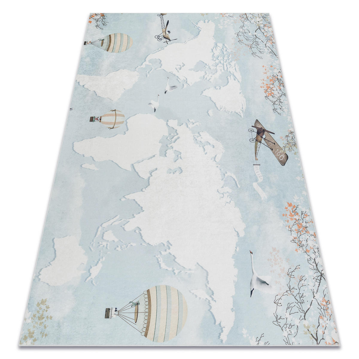 TEPPICH Bambino 120/170 cm - Blau, Textil (120/170cm) - rugsX