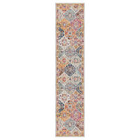 VINTAGE-TEPPICH 80/365 cm Dunkelorange - Multicolor/Orange, Textil (80/365cm) - LIVABLISS