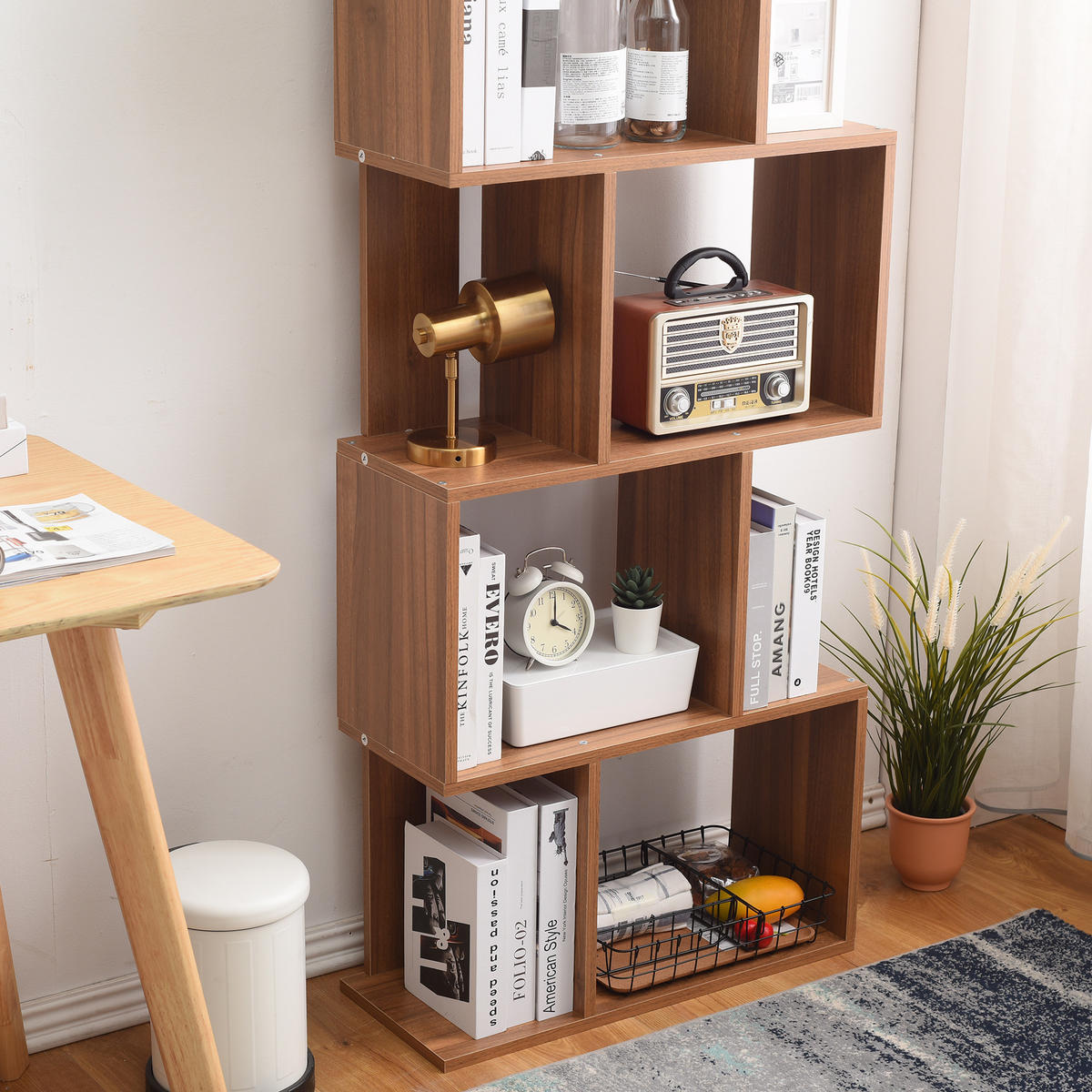 BÜCHERREGAL Eichenfarben 24/60/171 cm - Eichefarben, Holzwerkstoff (24/171/60cm) - Mobili Rebecca