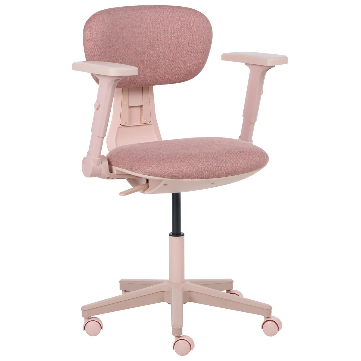 KANCELÁŘSKÁ ŽIDLE Látka Růžová Core - růžová, textil (68/88/68cm) - Beliani