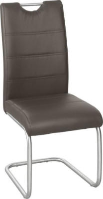 Lot de 5 chaises en imitation cuir 43x98x58cm - Xora