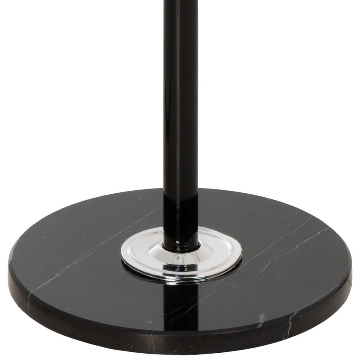 GARDEROBE aus metall 36x172cm - Schwarz, Metall (36/172/36cm) - Wanderlust