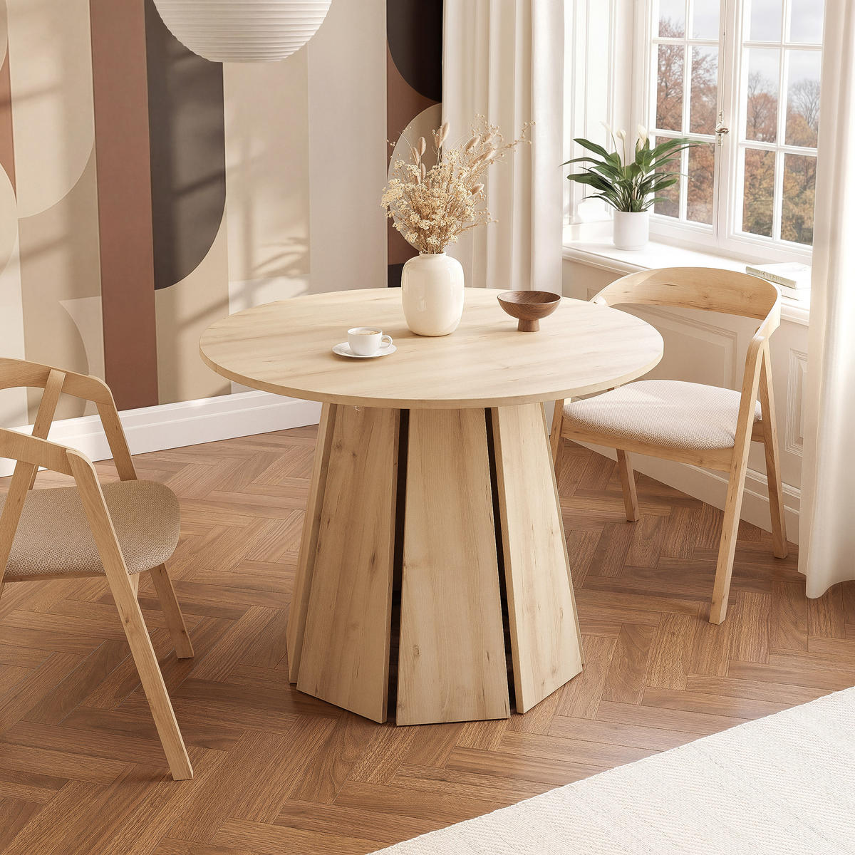 TISCH AUSZIEHBAR VERDA 100–140 cm, Farbe Buche - Buchefarben, Holzwerkstoff (100/140/76cm) - Idohome