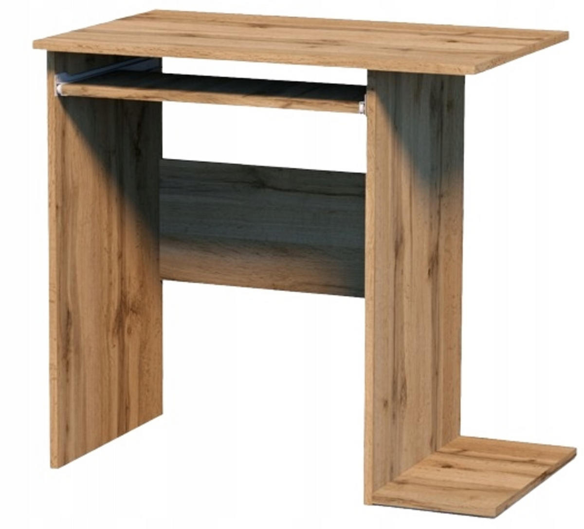 SCHREIBTISCH B5 Wotan Eiche 80/50/74 cm - Eiche Wotan, Holzwerkstoff (50/80/74cm) - Matkam Möbel