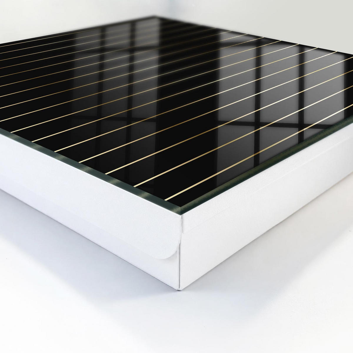 SCHLÜSSELBOX Weiß 30x30 cm – Türöffnung nach rechts - Feine Linien - Schwarz, Metall (30/30/5cm) - TULUP