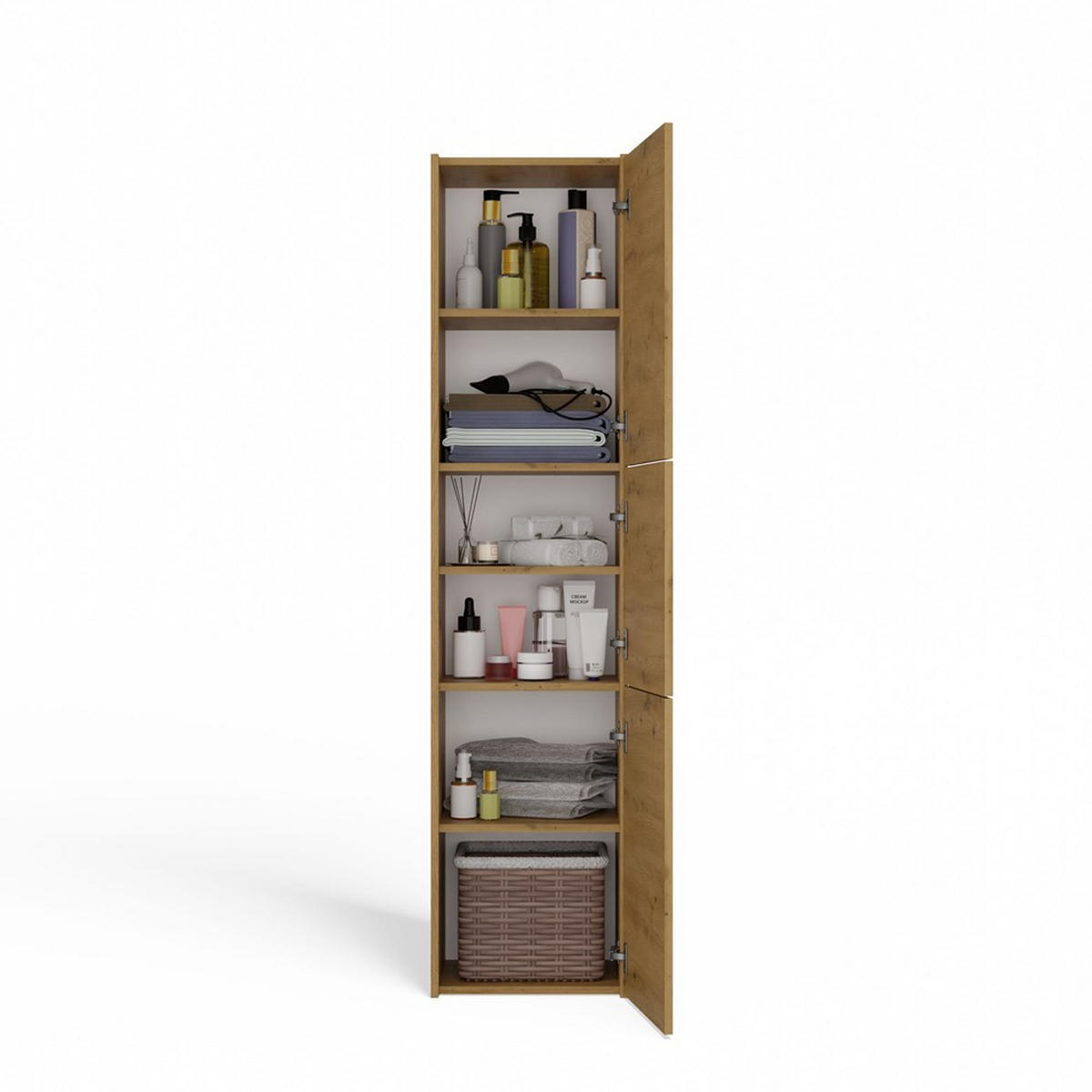 KOUZELNÍ SKŘÍŇKA Artisan 40/170/30 - dub artisan, kompozitní dřevo (40/170/30cm) - RAUMHIRSCH FURNITURE