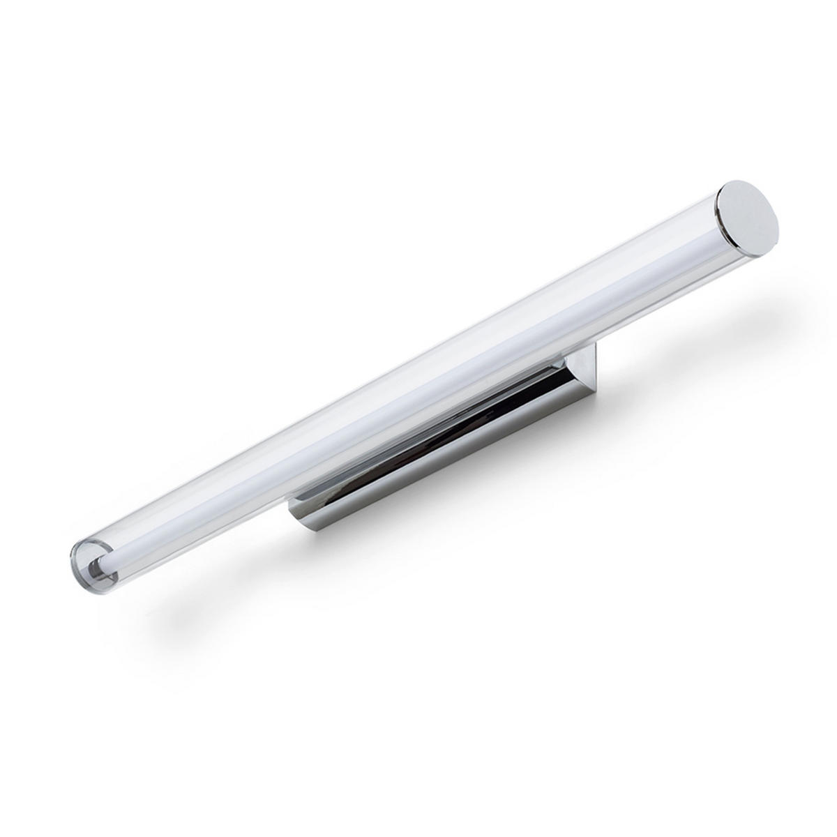 WANDLEUCHTE RIVIER LED 89 Chrom 18 W - Chromfarben, Metall (20/25/15cm) - Rendl