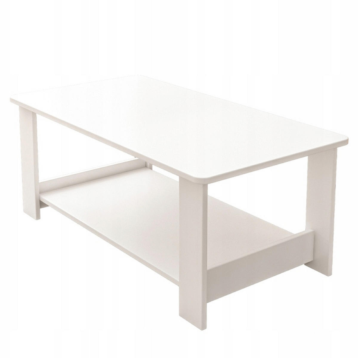 COUCHTISCH, weiß, 100/42/50 cm - Weiß, Holzwerkstoff (50/100/42cm)