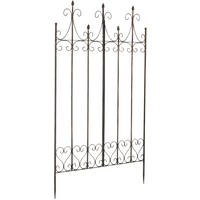 RANKGITTER Metall Bronze - Bronzefarben, Metall (100/150/2cm) - CLP