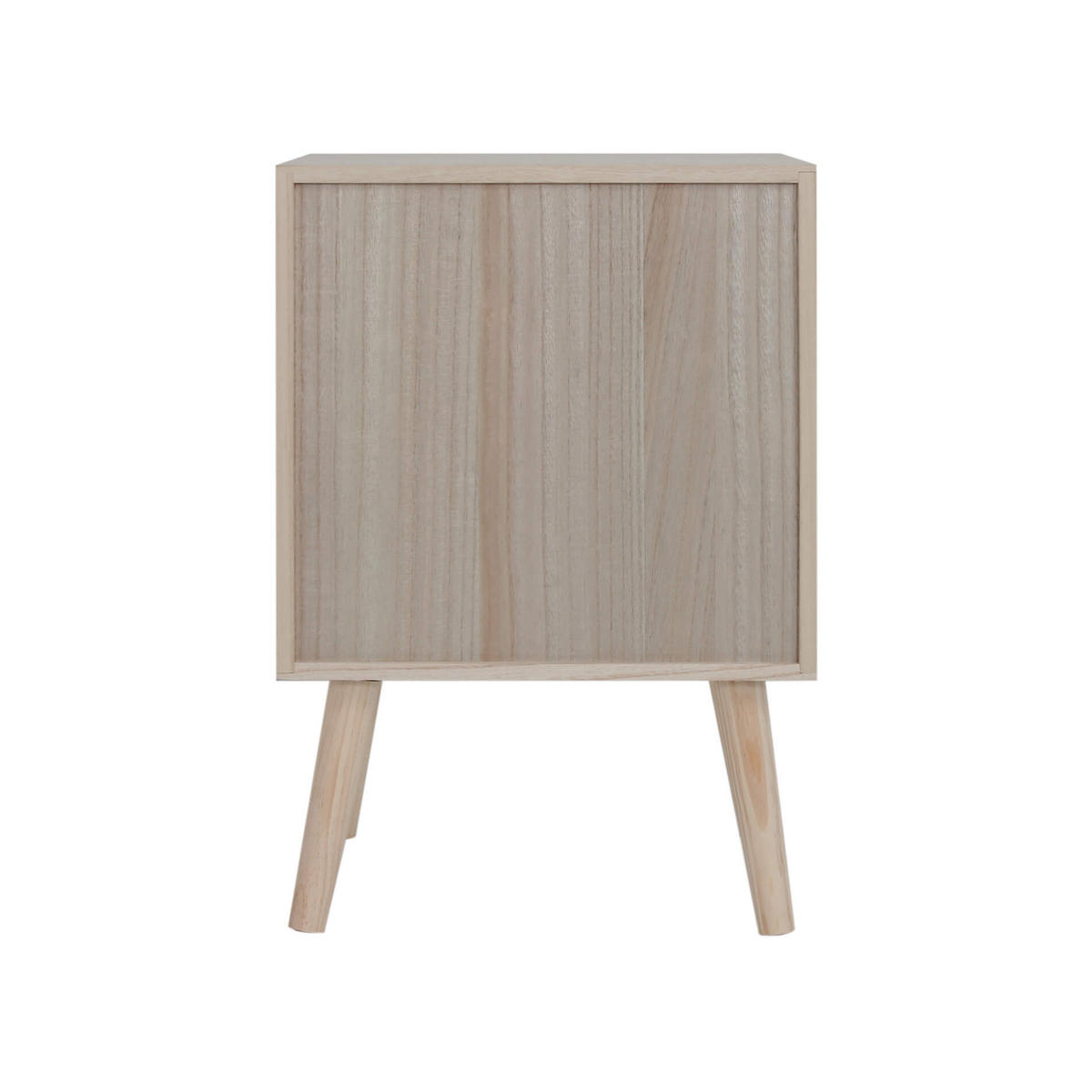 NACHTTISCH Braun 30/38/57 cm - Braun, Holz (30/57/38cm) - Mobili Rebecca