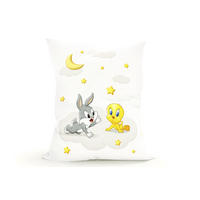 KINDER-SITZSACK - Looney Tunes - Gelb/Hellgrau, Textil (100/25/135cm) - Green Bean
