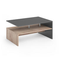 COUCHTISCH Amato Anthrazit/Sandeiche 90 x 60 cm - Anthrazit/Eiche Wotan, Holzwerkstoff (60/90/42cm) - Vicco
